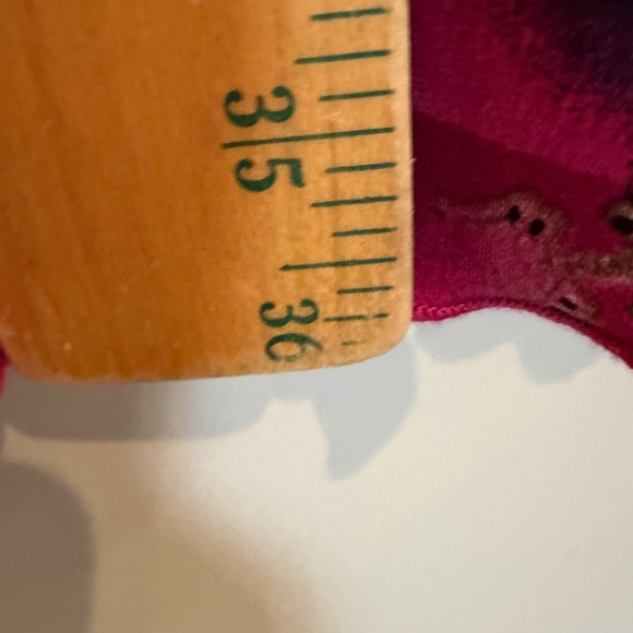 Joseph Ribkoff Chainlink Ruched Wrap Mini Dress Women's 8 Fuschia Vintage Y2K - Picture 7 of 9